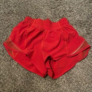Lululemon hotty hot shorts size 0